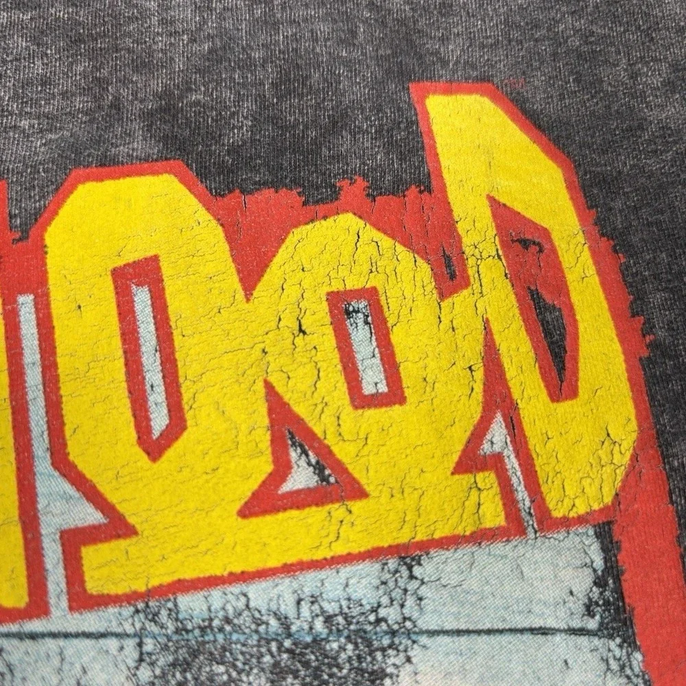 Boyz N The Hood Graphic T-Shirt Mens Large Acid Wash Black Ice Cube Movie Tee 90